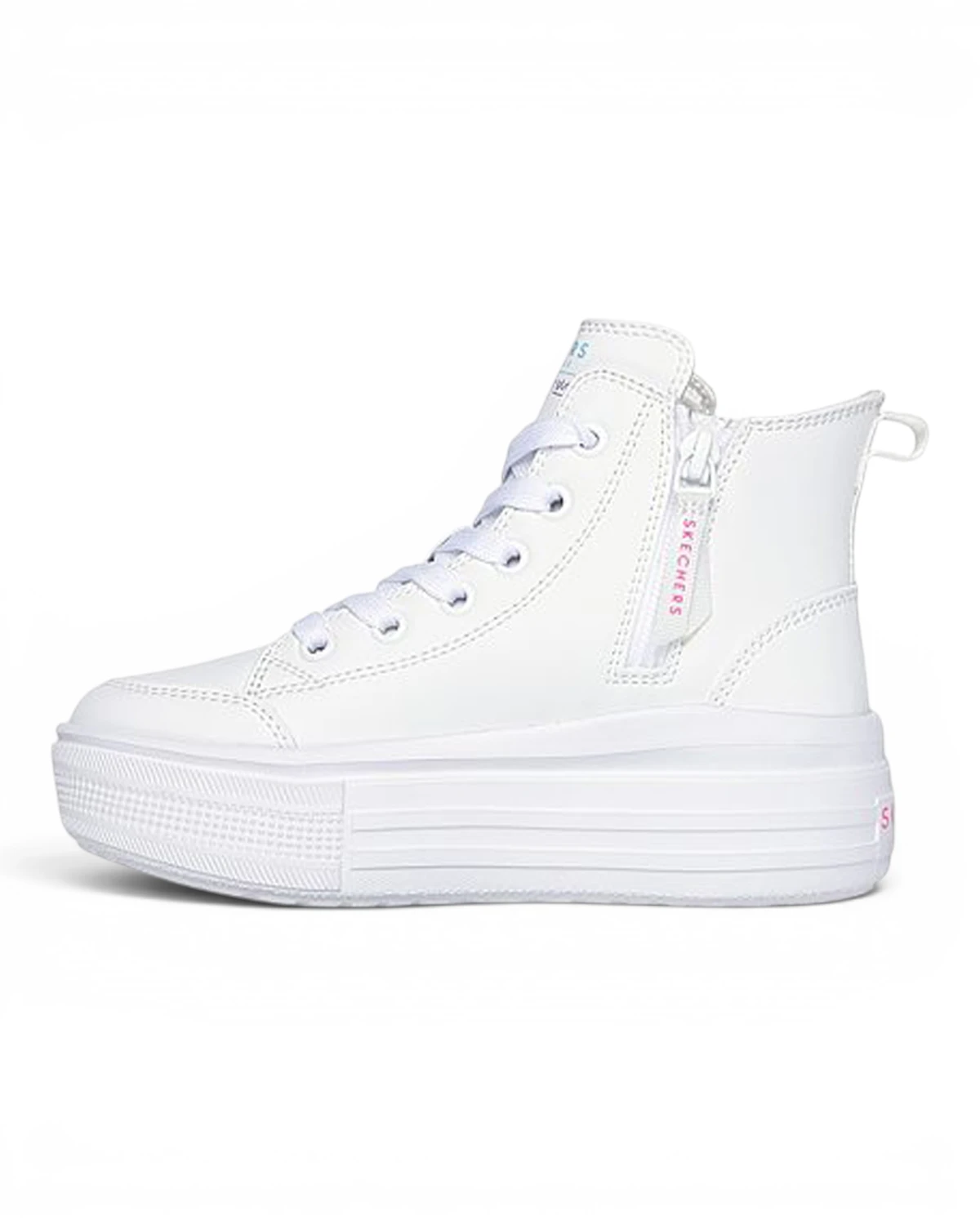 314075L-WMLT Hyperlift Love Daze dječje visoke tenisice bijelo-multicolor – Skechers