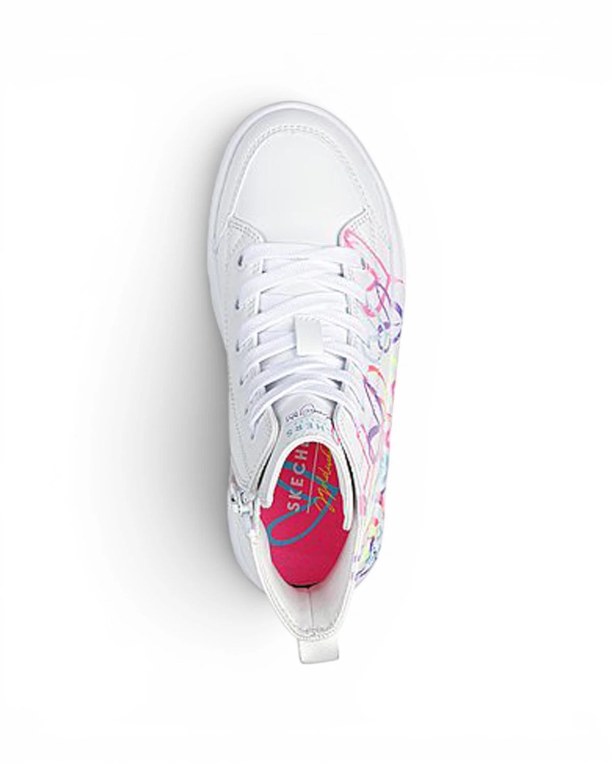 314075L-WMLT Hyperlift Love Daze dječje visoke tenisice bijelo-multicolor – Skechers