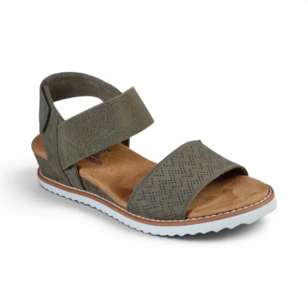 Desert Kiss ženske sandale maslinaste – Skechers
