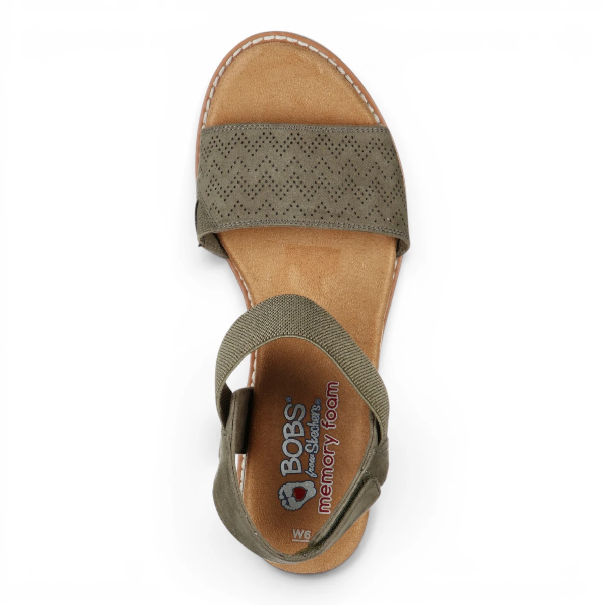 31440-OLV Desert Kiss ženske sandale maslinaste – Skechers
