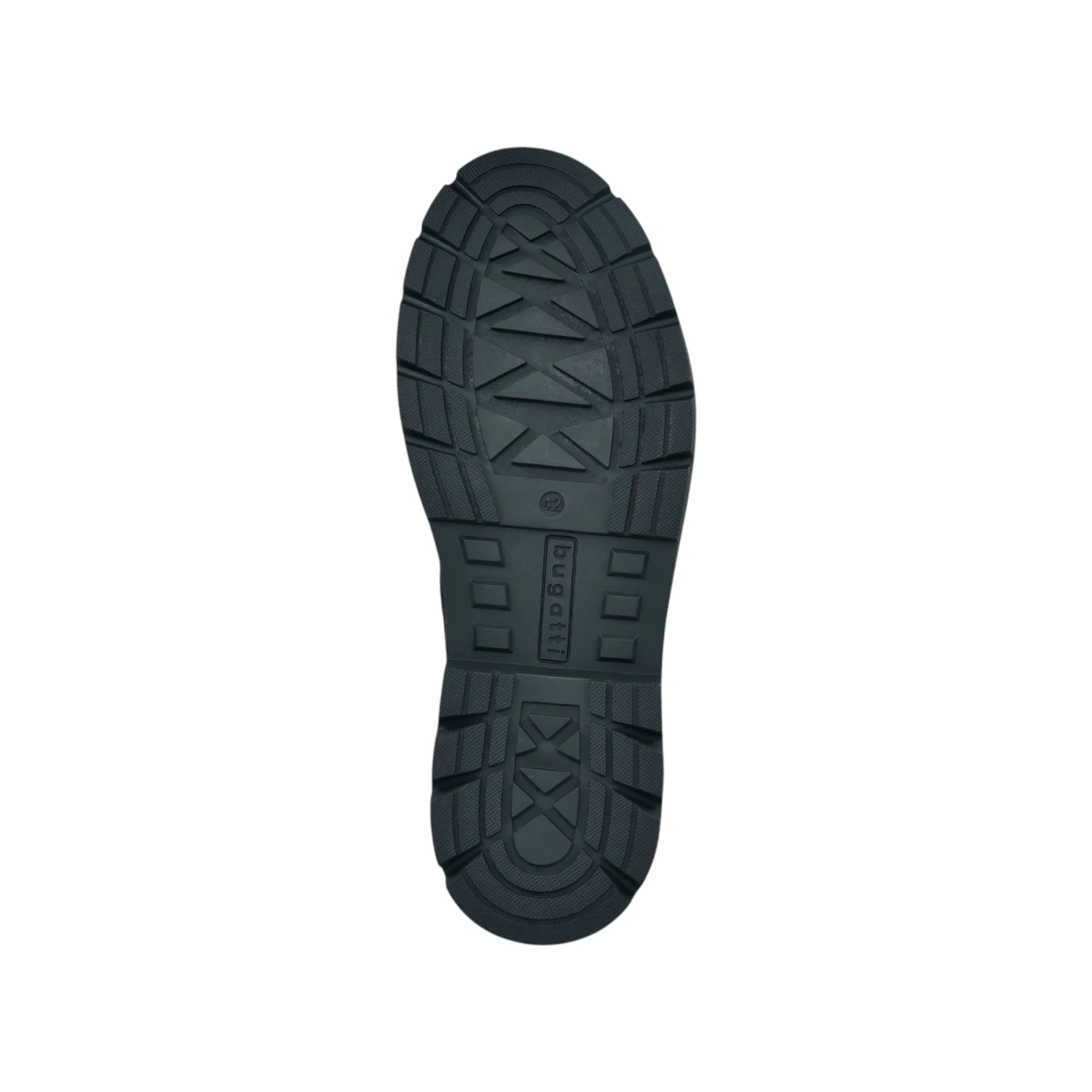 321-AGB39-5000-1000 Bugatti muška gležnjača Black