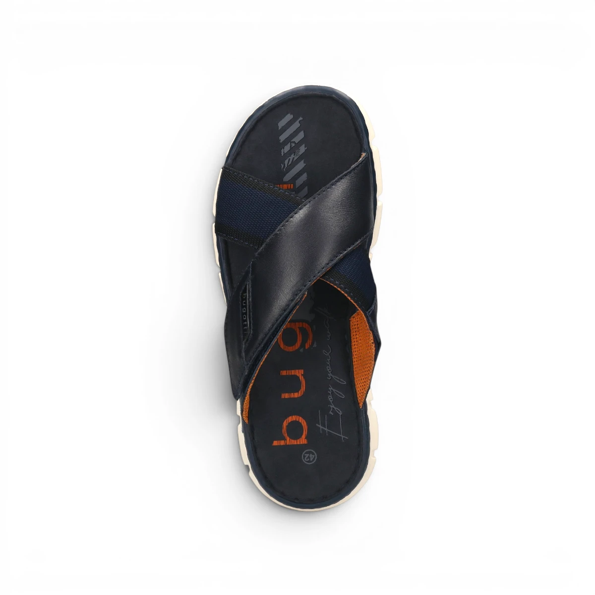 321-AK084-1069-4141 Bugatti muška natikača Dark Blue