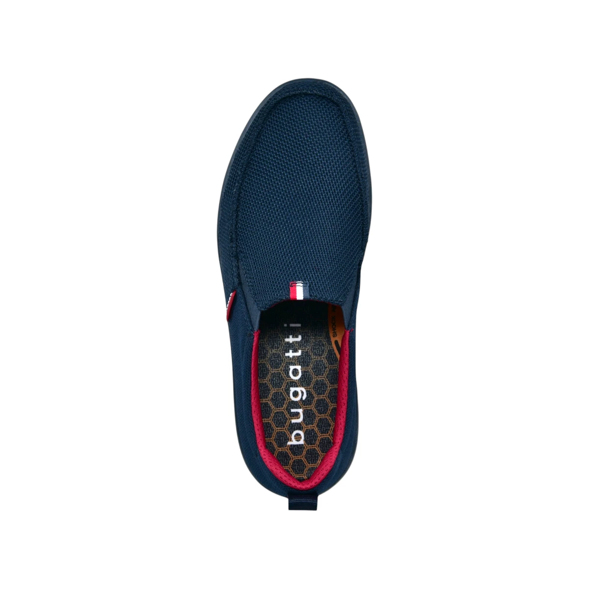 321-ASE60-6900-4100 Bugatti muška mokasina dark Blue