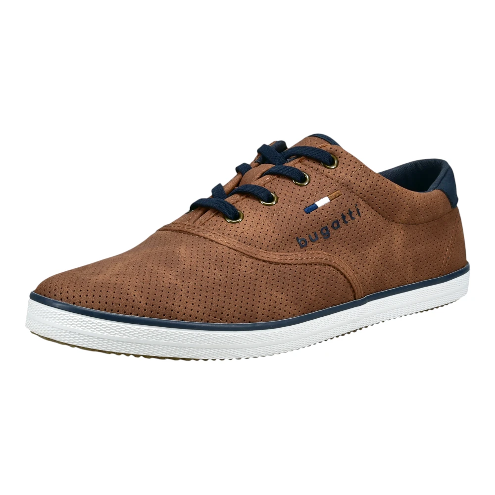 321AFH015050-6341 Bugatti Tenisice Cognac Dark Blue