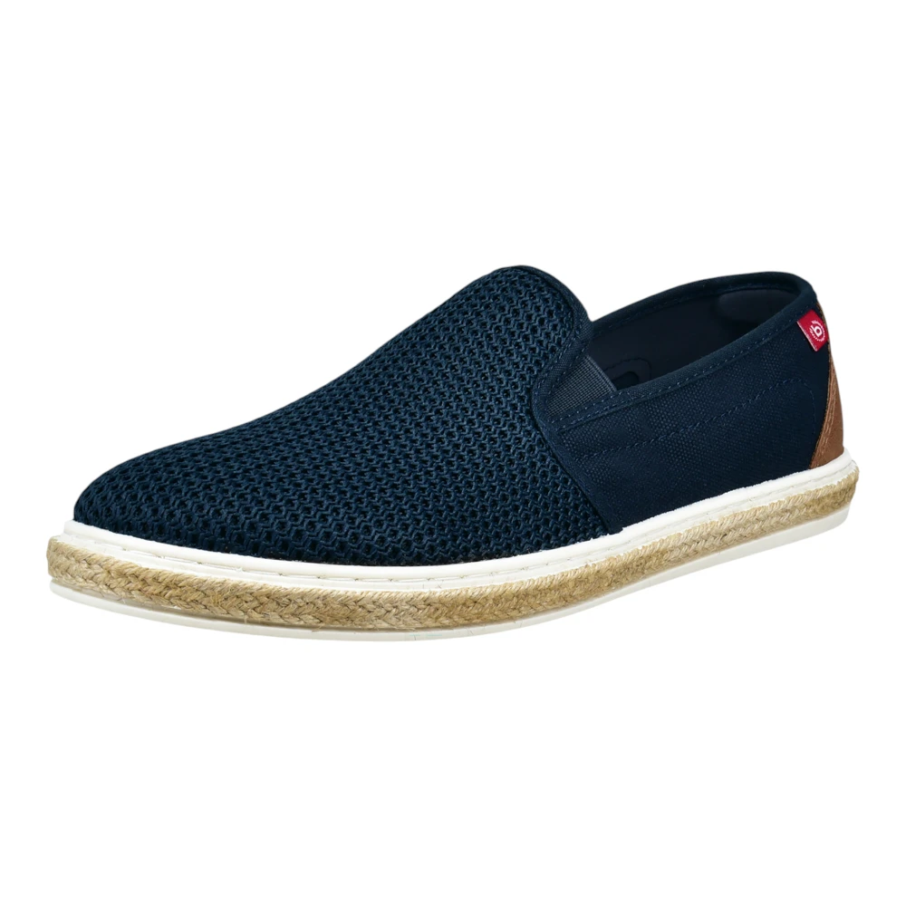 321ASP616969-4163 Bugatti mokasina dark blue/cognac