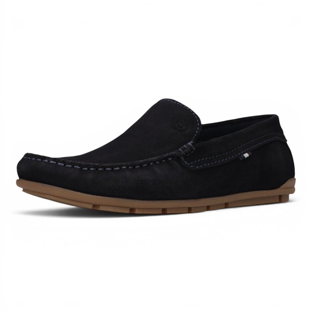 321AWF601400-4100 Bugatti mokasina dark blue