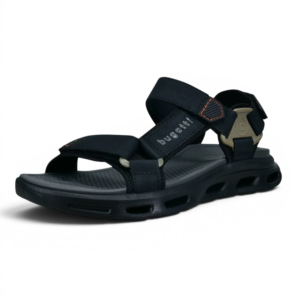 321AX0805000-1000 Bugatti sandala black