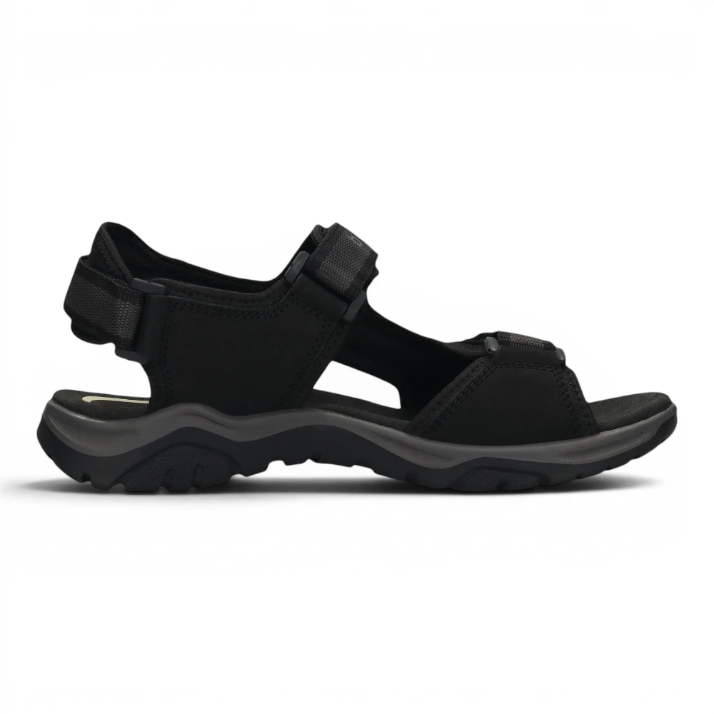 325AS7812569-1010 Bugatti sandala black/black