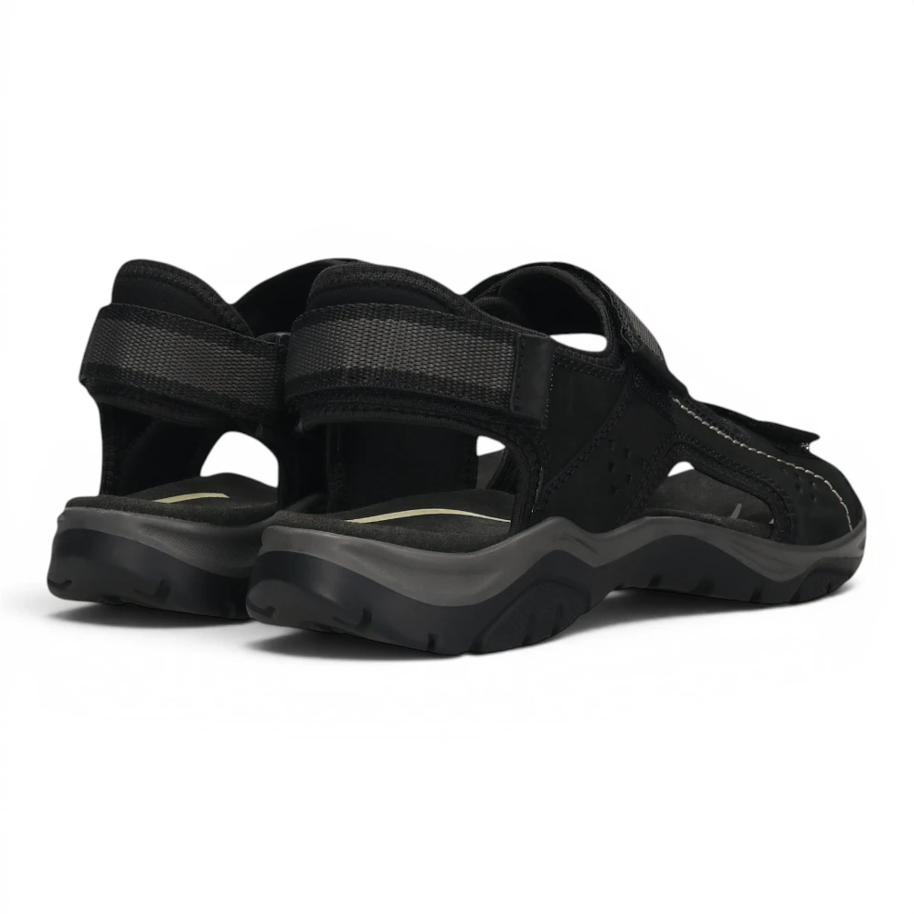 325AS7812569-1010 Bugatti sandala black/black