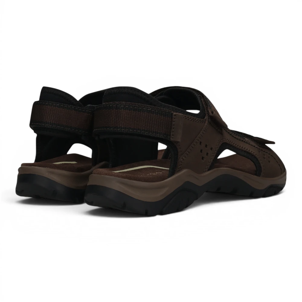 325AS7812569-6110 Bugatti sandala dark brown/black