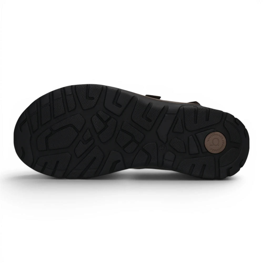 325AS7812569-6110 Bugatti sandala dark brown/black
