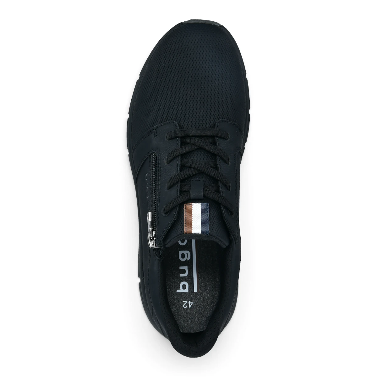 332AOS035000-1000 bugatti muška tenisica black