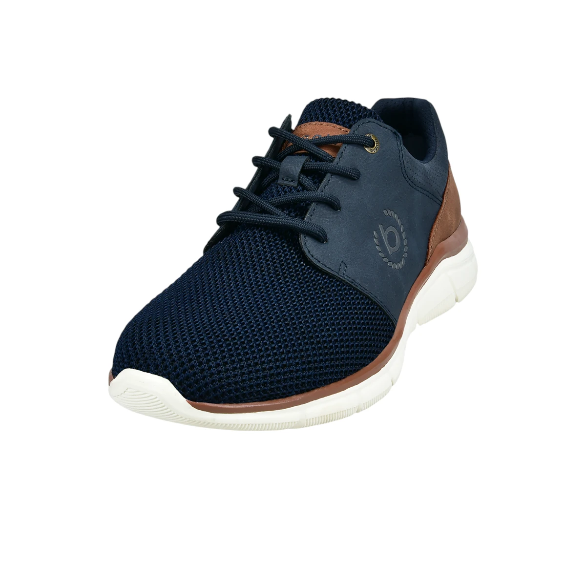 341-AFA01-6900-4100 Bugatti muška cipela Blue/Cognac