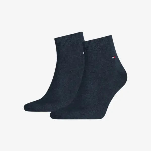 342025001-322 Tommy Hilfiger muške čarape Men Quarter Sock 2P dark navy