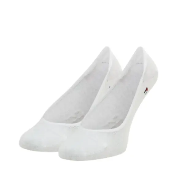 343025001-300 Tommy Hilfiger ženske čarape Women Footie Invisible 2P white