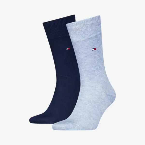 Tommy Hilfiger muške čarape Men Classic Sock 2P light blue melange