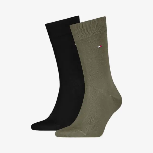 Tommy Hilfiger muške čarape Men Classic Sock 2P army green