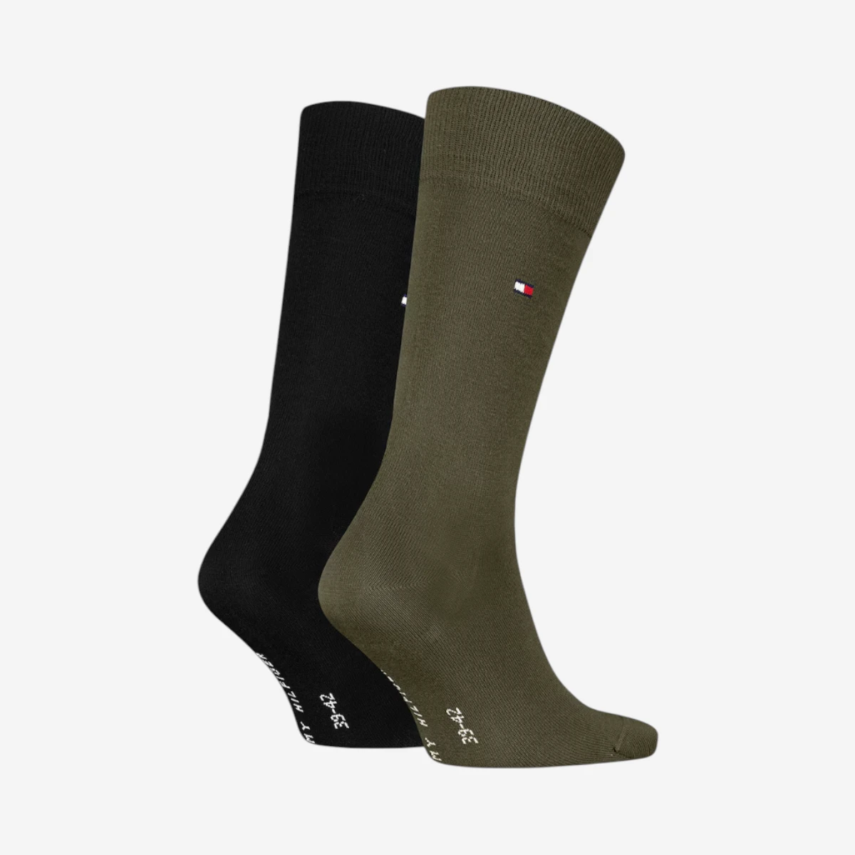 371111-142 Tommy Hilfiger muške čarape Men Classic Sock 2P army green