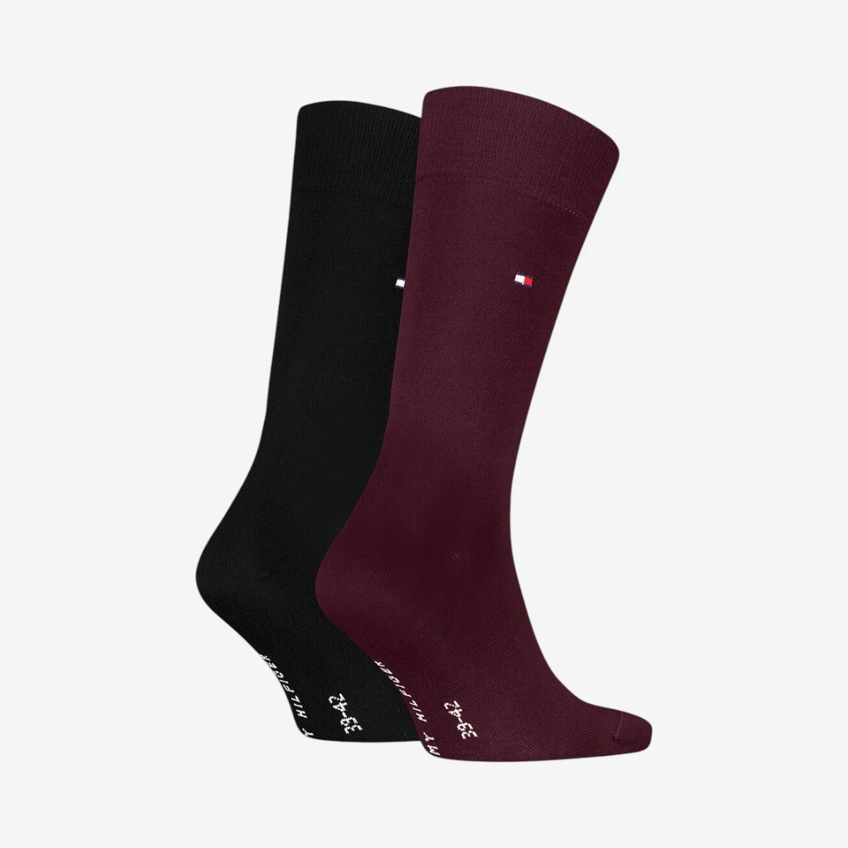 371111-144 Tommy Hilfiger muške čarape Men Classic Sock 2P burgundy