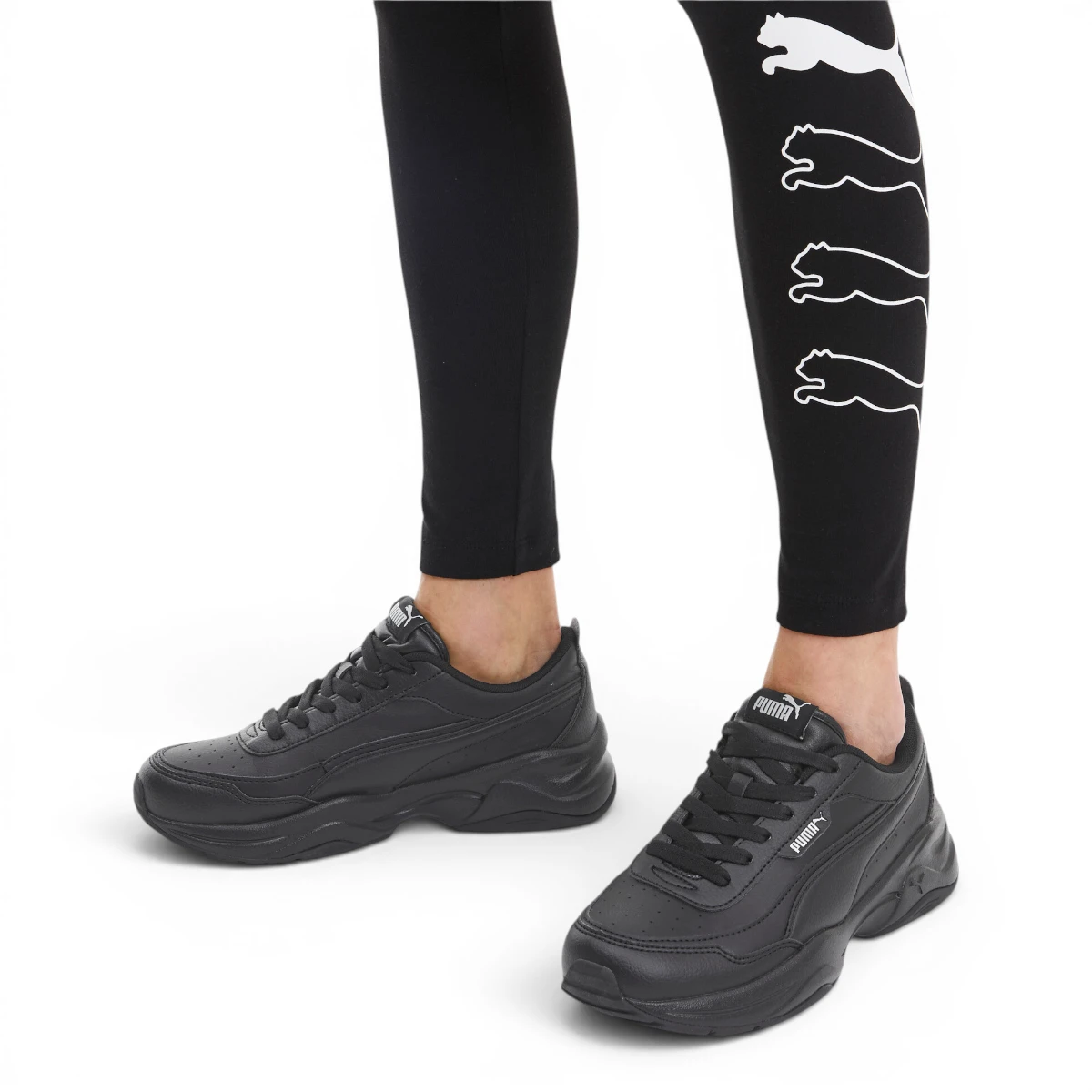 371125-01 Cilia Mode Puma Black-Puma Silver