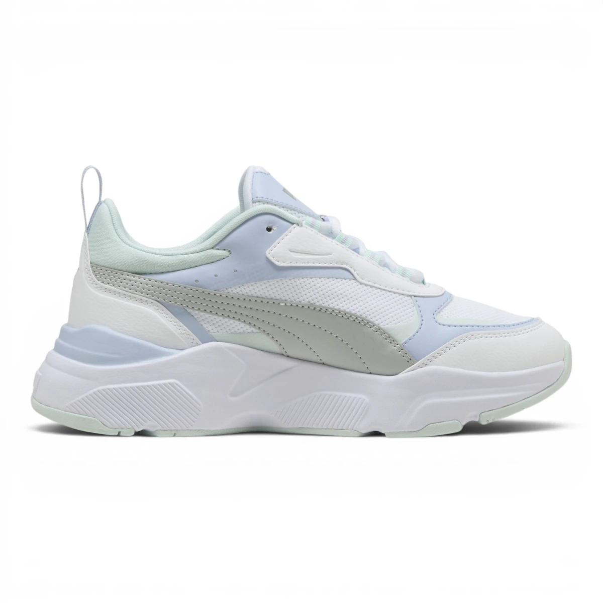 384647-24 Puma Cassia  White-Cool Light Gray-Cool Weather-Peaceful Blue