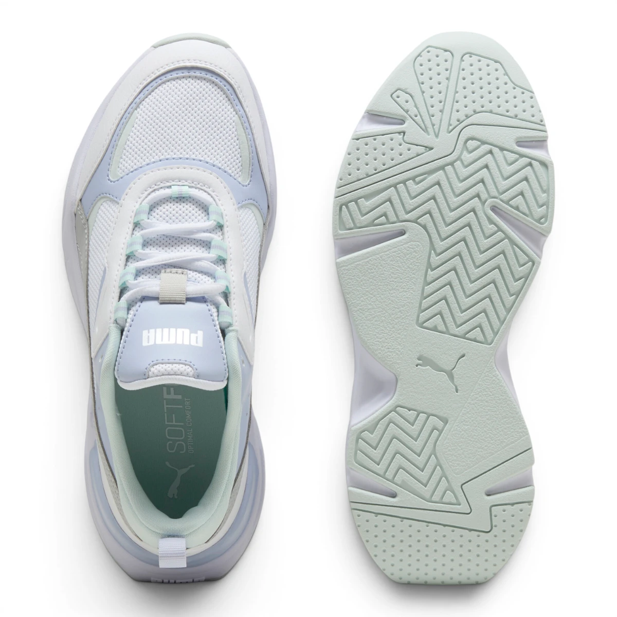 384647-24 Puma Cassia  White-Cool Light Gray-Cool Weather-Peaceful Blue