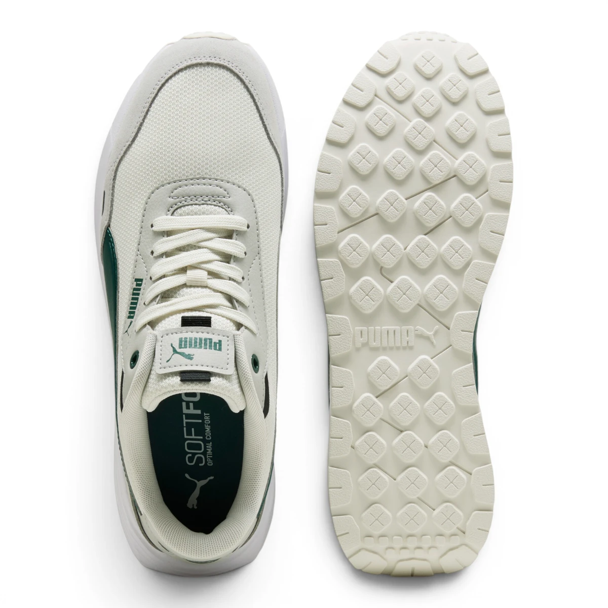 389236-26 Puma Runtamed Vapor Gray-Dark Myrtle-Glacial Gray- Black