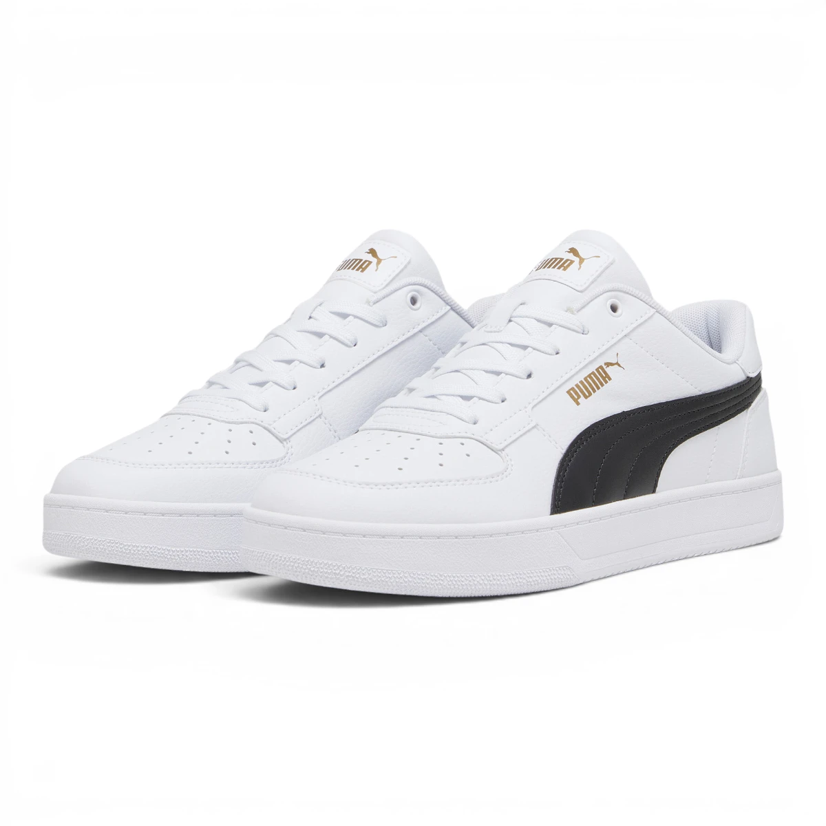 392290-03 Puma Caven 2.0 PUMA White-PUMA Black-Gol