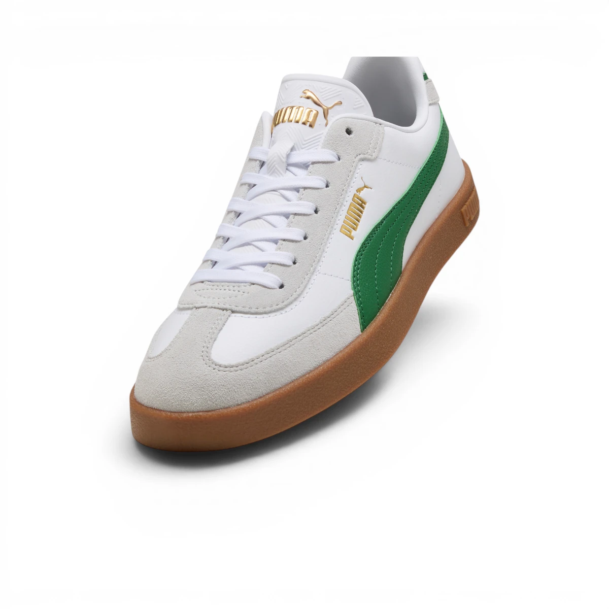 397447-22 Puma Club II Era  White-Archive Green-Gum