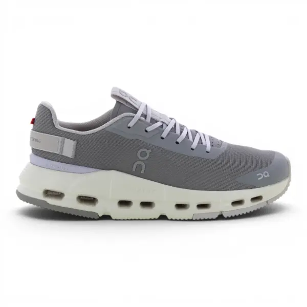 Sive ženske tenisice Cloudnova Form 2 Fog Lavender – On