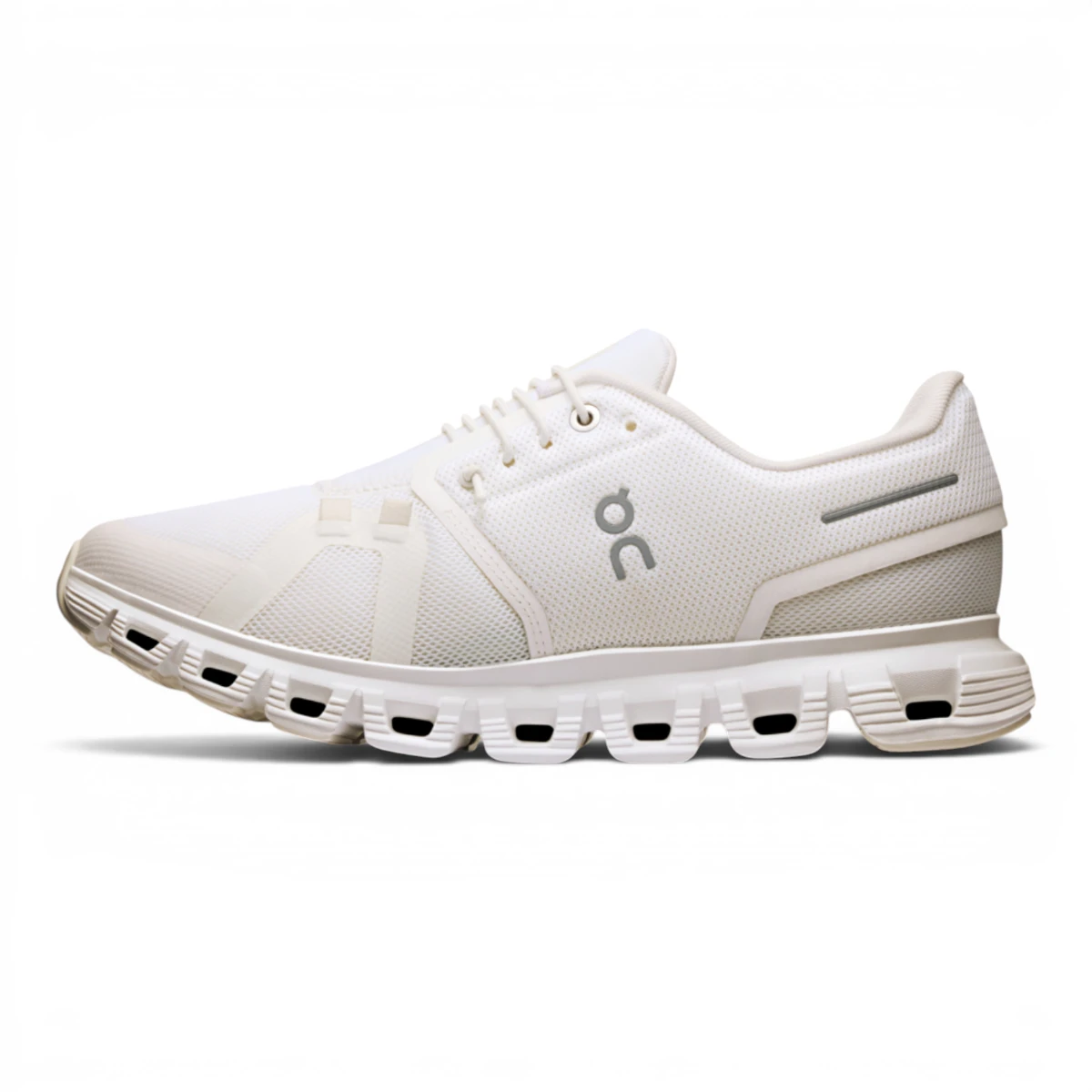 3WF10061200 Bijele ženske tenisice Cloud 6 White & White – On
