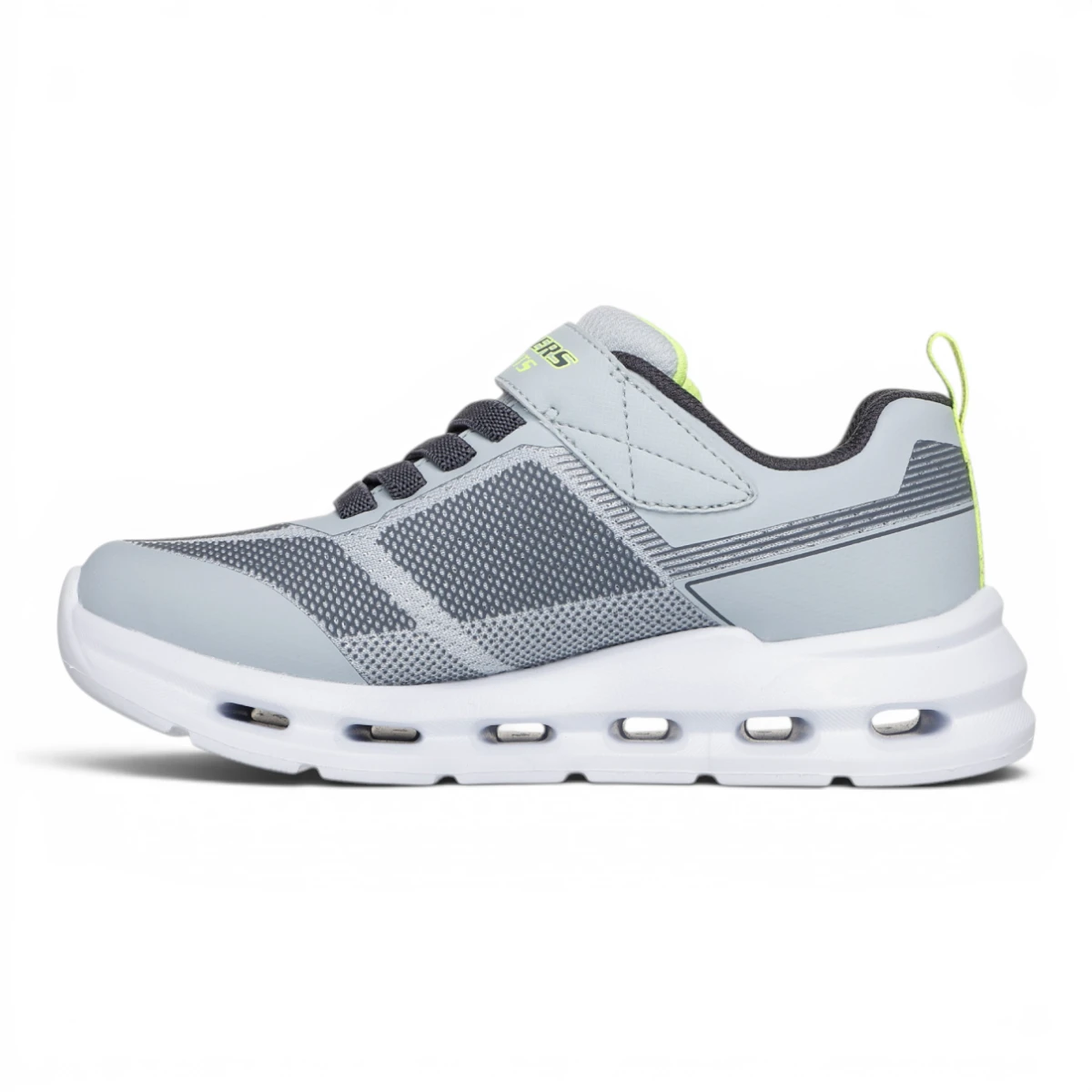 400240L-GYLM Glide-Step Light S-Lights dječje tenisice sivo-lime – Skechers