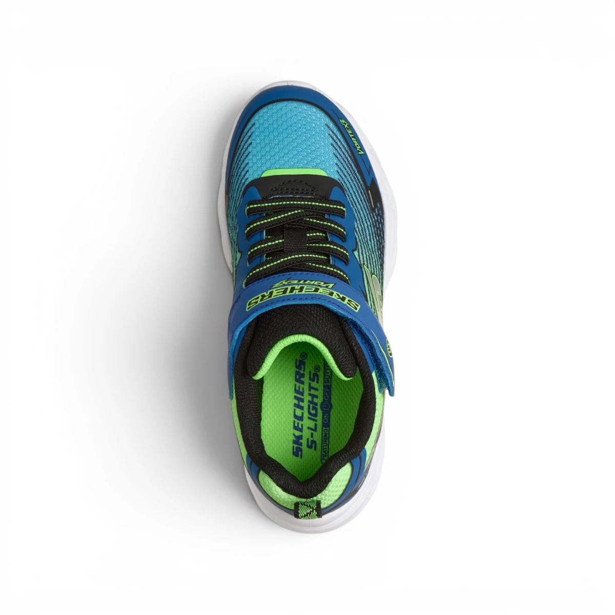 400590L-BBLM Vortex 3.0 dječje tenisice plavo-lime – Skechers