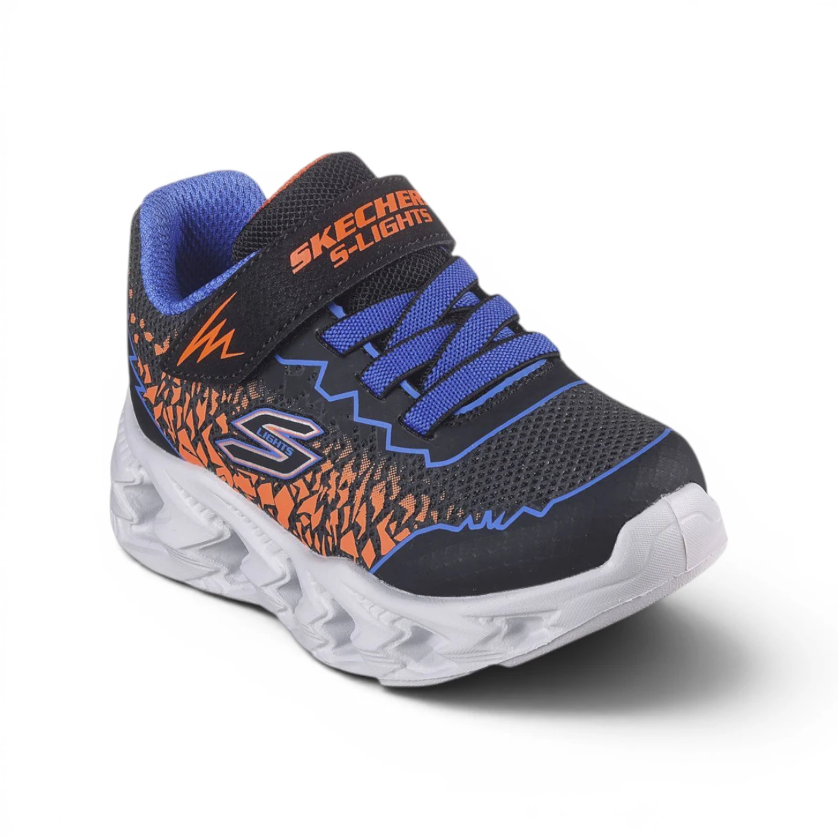 400603N-BBOR Vortex 2.0 Zorento dječje tenisice crno-narančaste – Skechers
