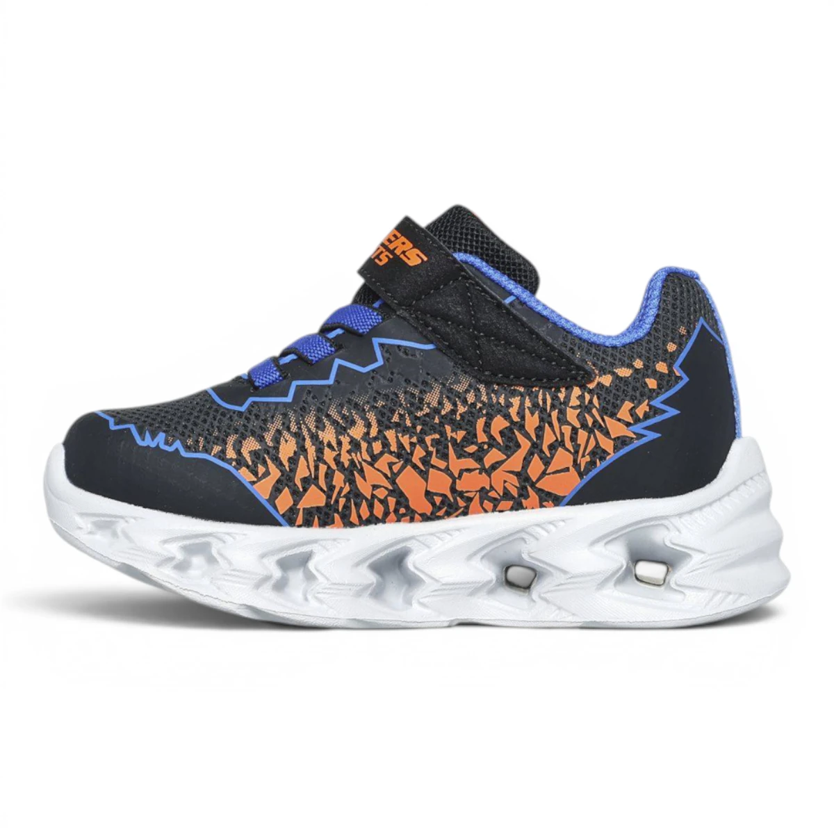 400603N-BBOR Vortex 2.0 Zorento dječje tenisice crno-narančaste – Skechers