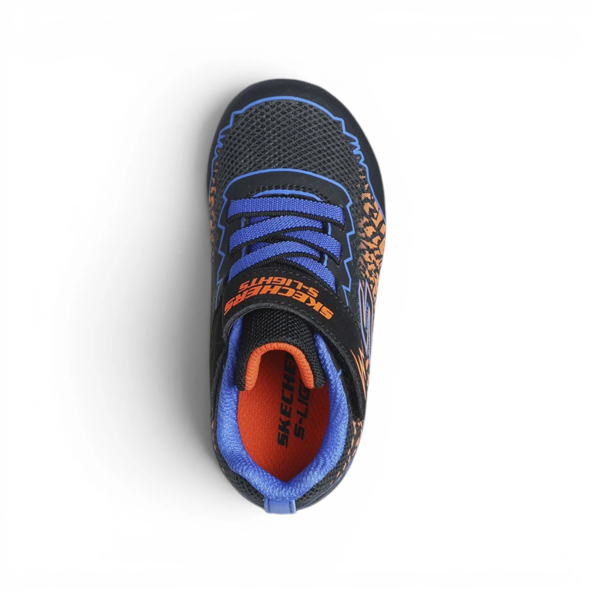 400603N-BBOR Vortex 2.0 Zorento dječje tenisice crno-narančaste – Skechers