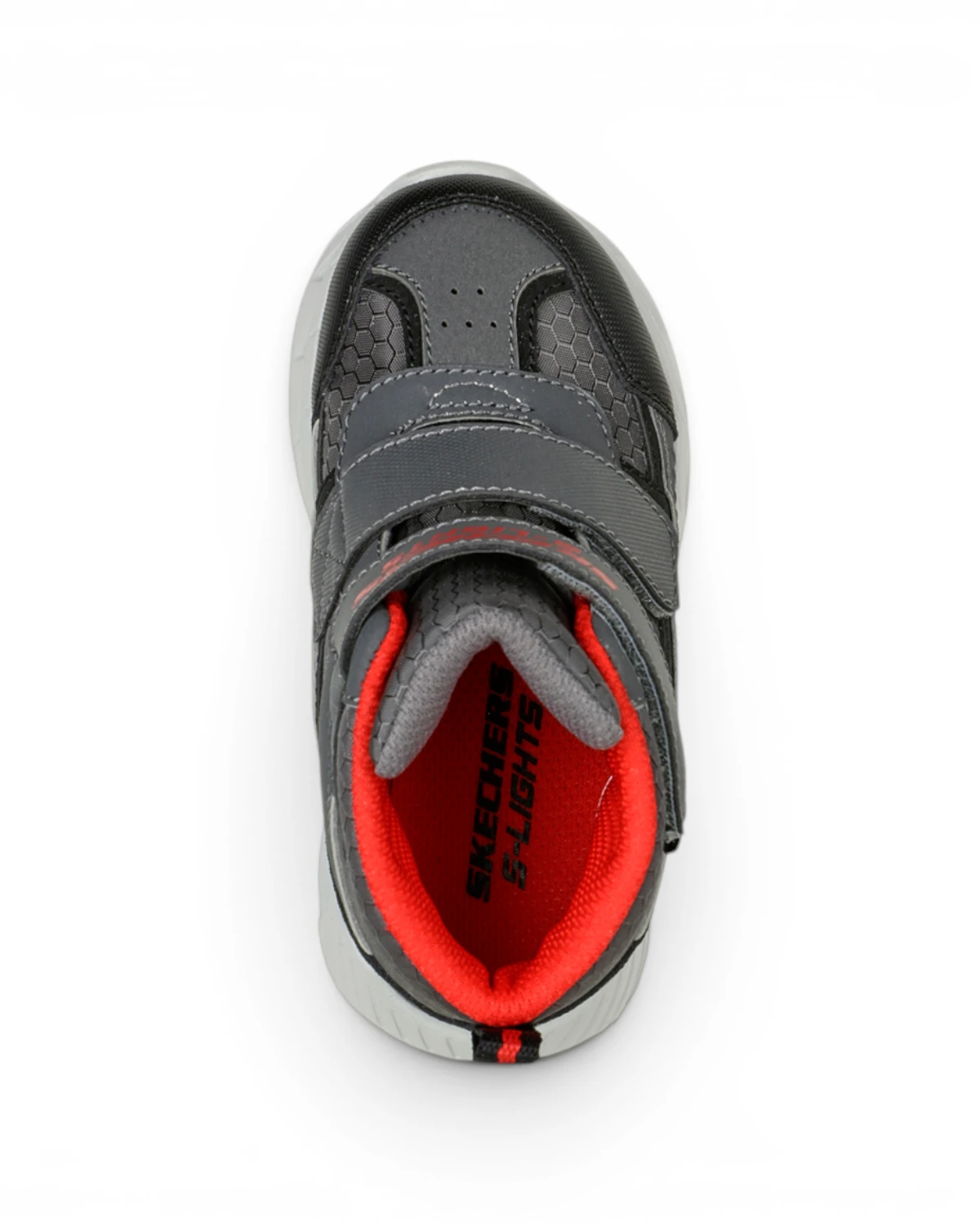 401504N-CCBK Magna-Lights Frost dječje gležnjače sivo-crne – Skechers