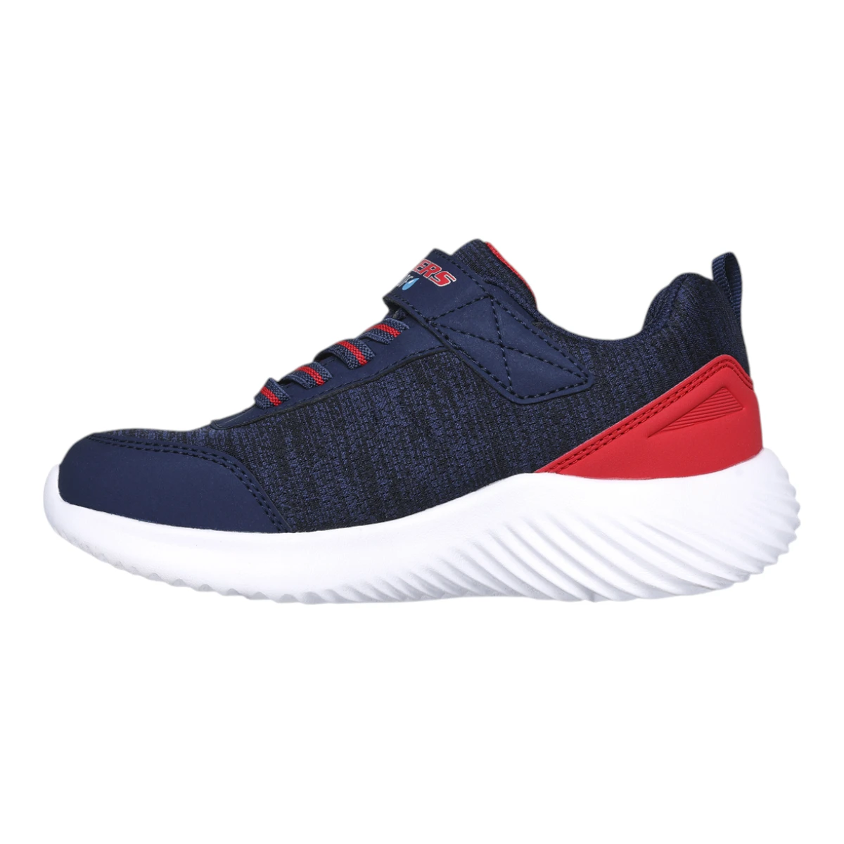 403739L-NVRD Bounder Dripper Drop dječje tenisice tamnoplavo-crvene – Skechers
