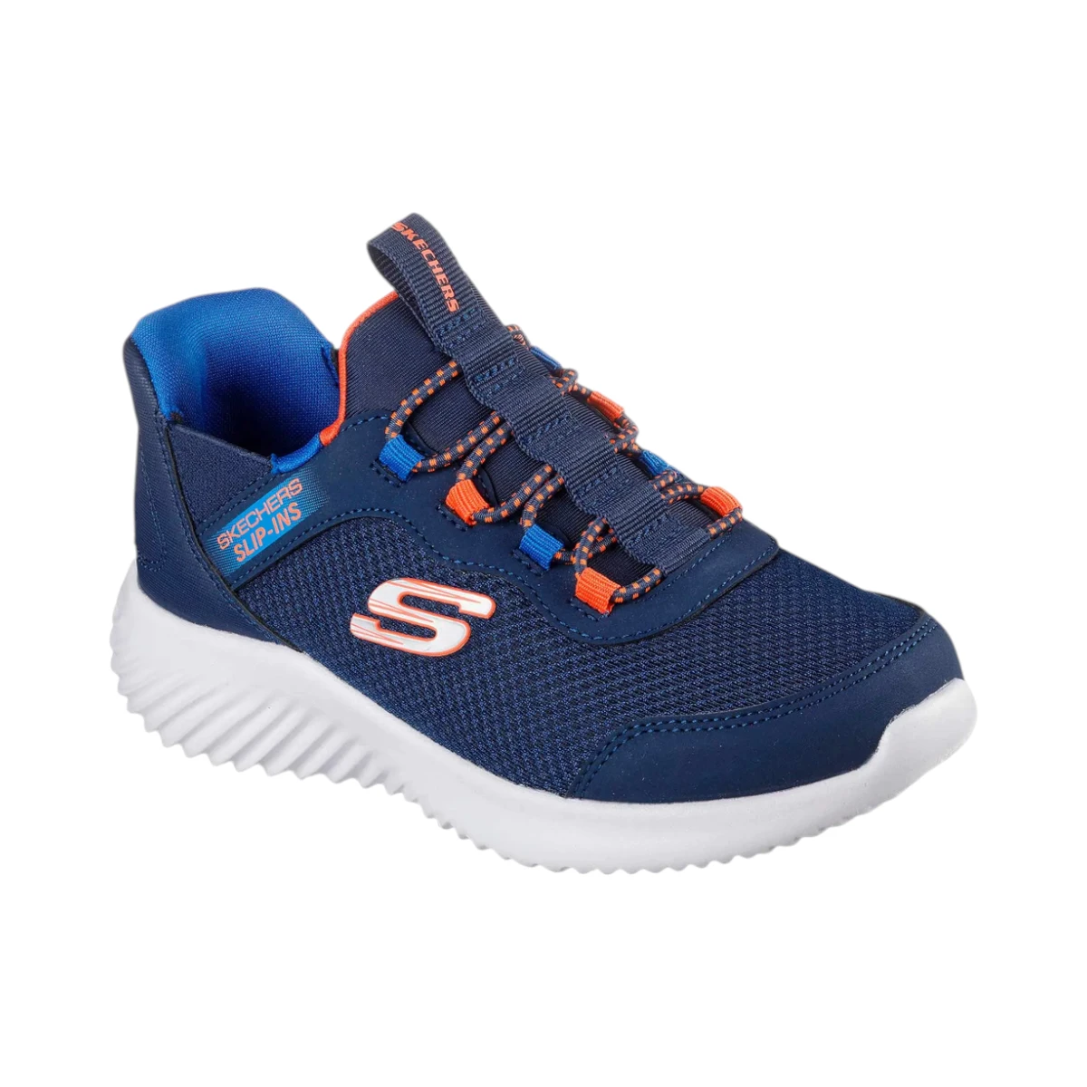 403822L-NVBL Bounder Brisk Burst dječje tenisice tamnoplavo-plave – Skechers