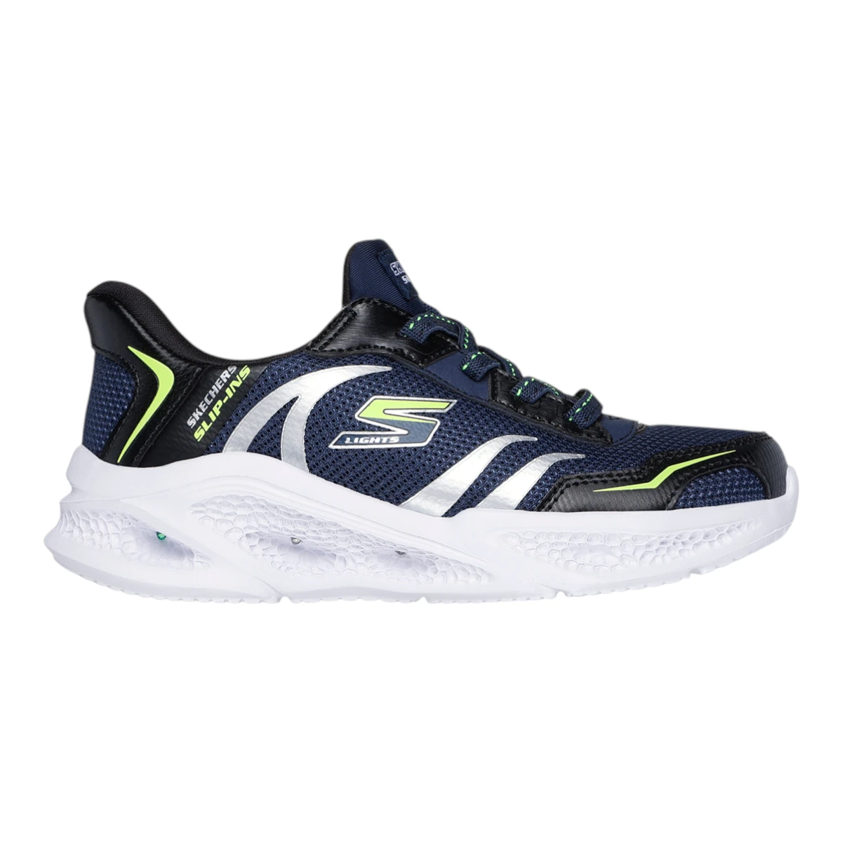403848L-NVBK Meteor-Ligh dječje tenisice tamnoplavo-crne – Skechers