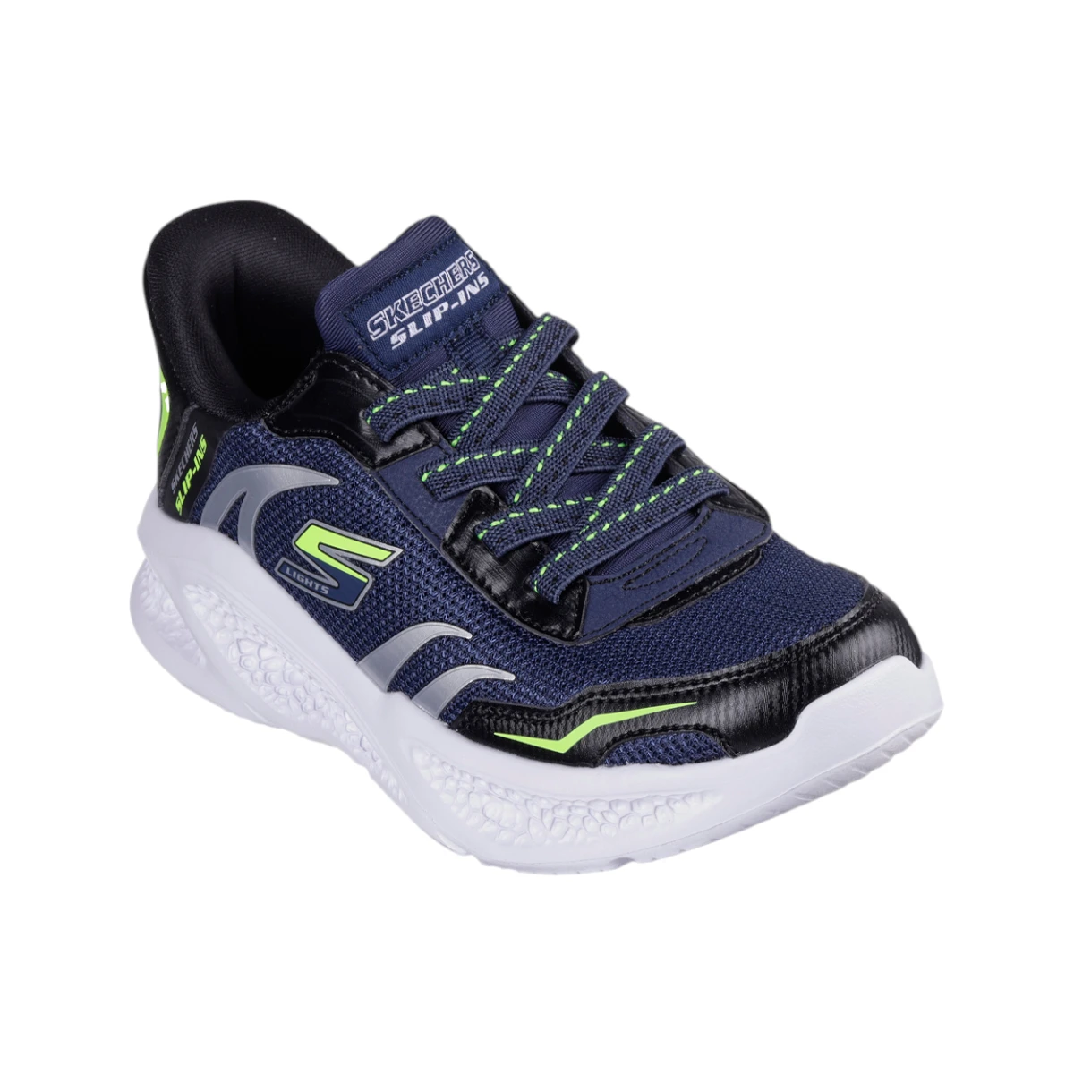403848L-NVBK Meteor-Ligh dječje tenisice tamnoplavo-crne – Skechers