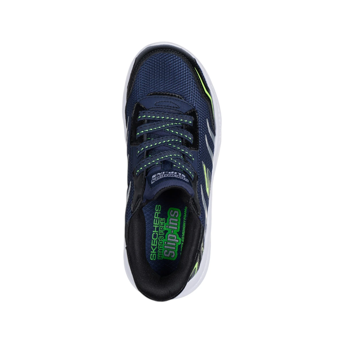 403848L-NVBK Meteor-Ligh dječje tenisice tamnoplavo-crne – Skechers