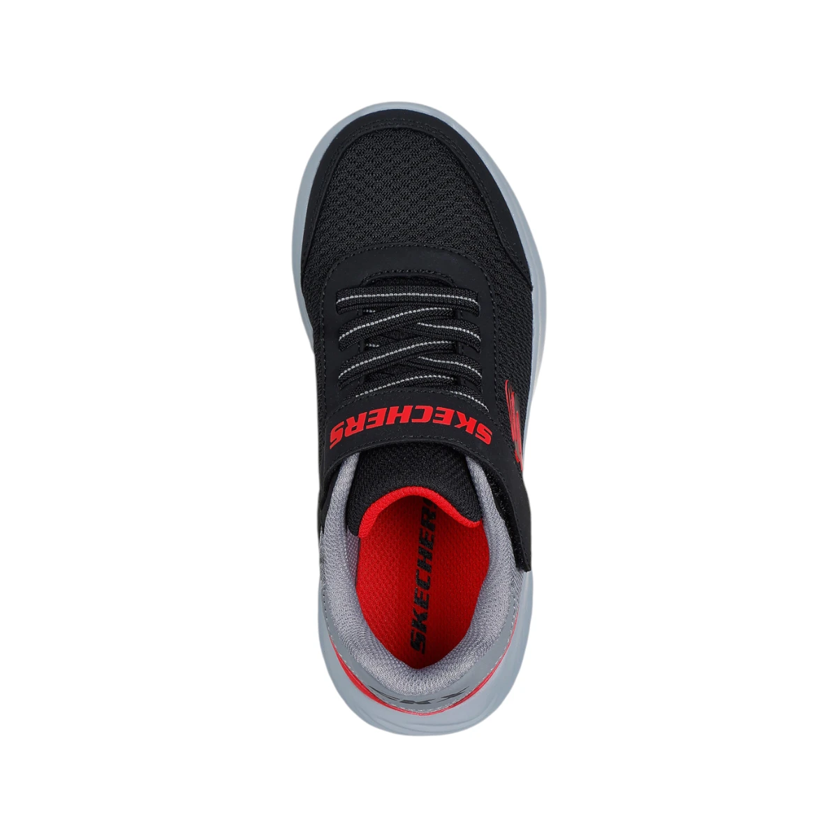 403908L-BKRD Bounder Trekzic dječje tenisice crno-crvene – Skechers