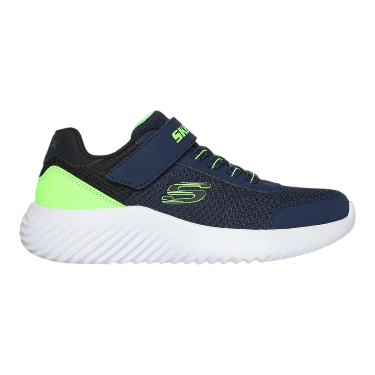 403908L-NVLM Bounder Trekzic dječje tenisice tamnoplavo-lime – Skechers