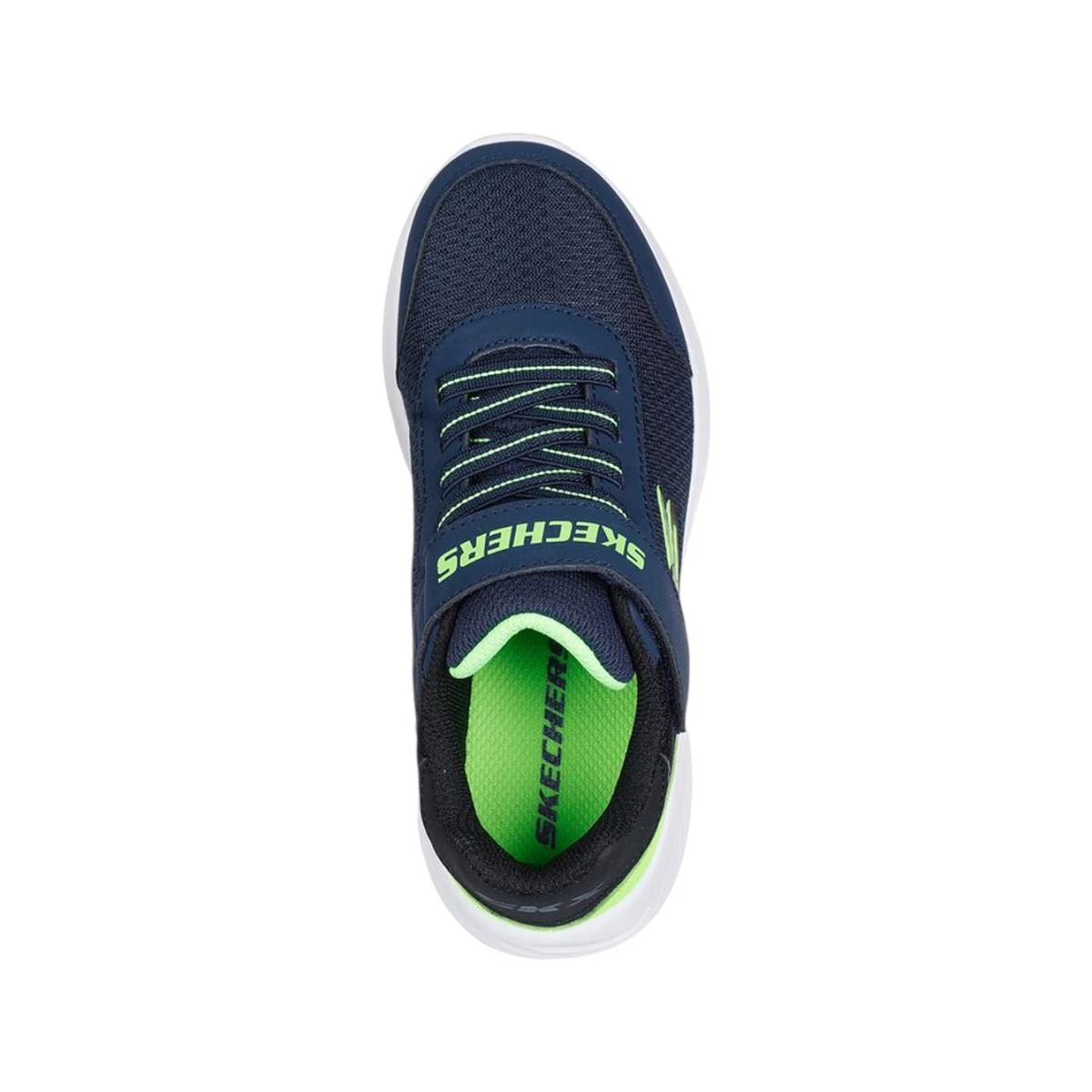403908L-NVLM Bounder Trekzic dječje tenisice tamnoplavo-lime – Skechers
