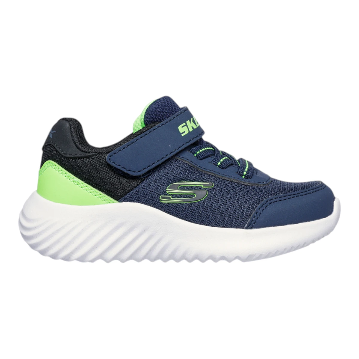 403908N-NVLM Trekzic Bounder dječje tenisice tamnoplavo-lime – Skechers