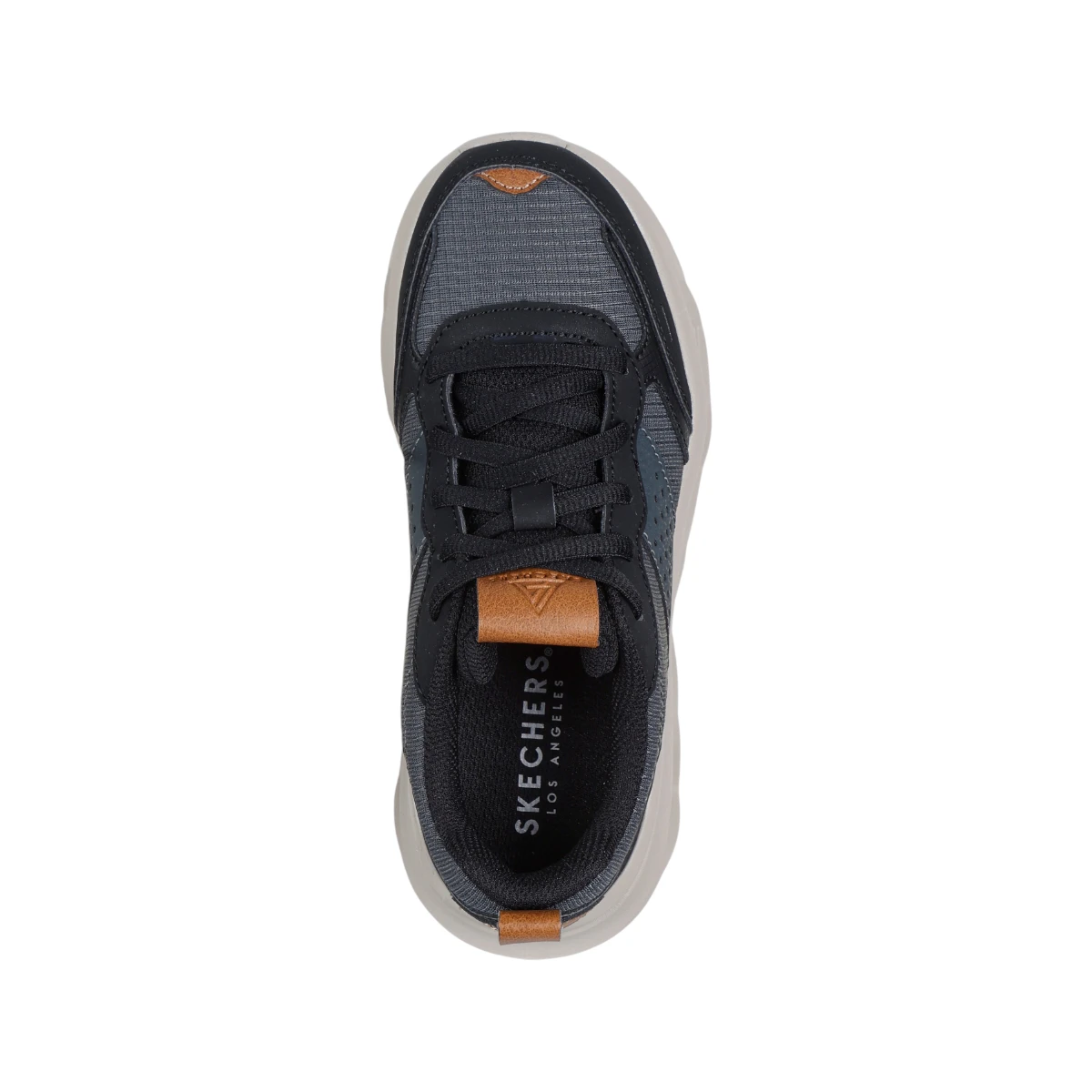 406145L-BKCC SKX-1121 dječje tenisice crno-sive – Skechers