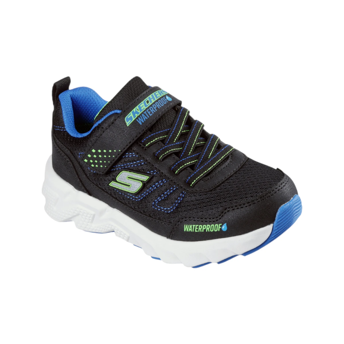 406334L-BKBL Elite Sport Tread Aquavek dječje tenisice crno-plave – Skechers