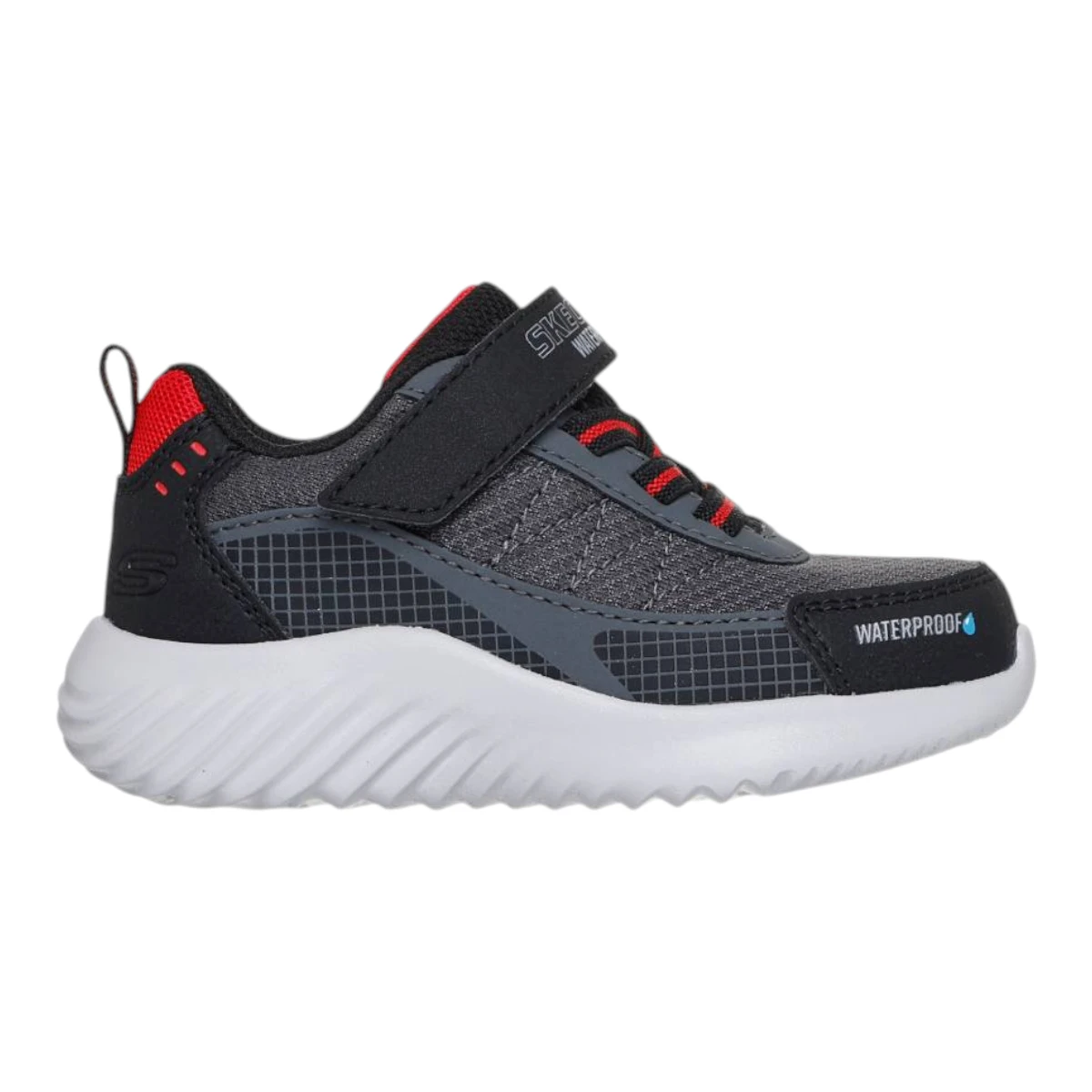 406338N-BKCC Bounder Venture Squad dječje tenisice crno-sive – Skechers