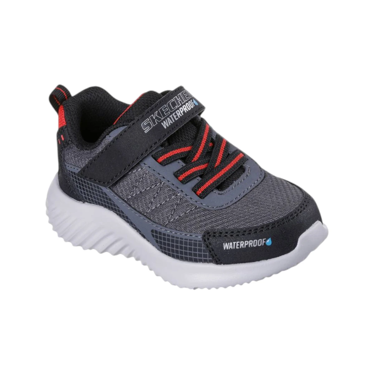 406338N-BKCC Bounder Venture Squad dječje tenisice crno-sive – Skechers